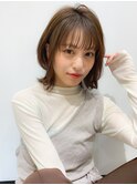 外ハネ×くびれボブ☆