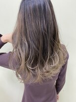 プールドゥマン 屯田(POUR DEMAIN) バレイヤージュカラー/グラデーションカラー/ベージュカラー