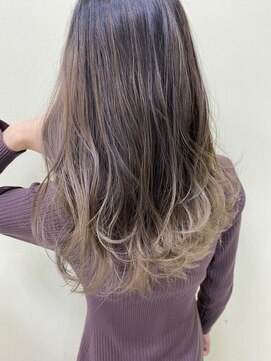 プールドゥマン 屯田(POUR DEMAIN) バレイヤージュカラー/グラデーションカラー/ベージュカラー