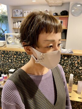 アル(AL) パーマ風癖毛ショート