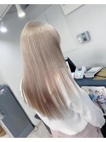 アジールヘア 所沢プロペ通り店(agir hair) ペールロイヤルミルクティーカラー
