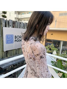 ミント(mint) オリーブグレー/くすみカラー/赤み除去/軽めミディアム