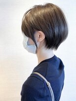 人気丸みショート