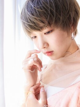 ココロヘアー 住吉店(Cocolo hair)の写真/【美人度UP♪デザインカット￥4070】顔周りのカットで変わる抜け感。似合わせスタイルで素敵な大人女性に＊