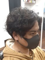 コダマ 新大塚店(KODAMA)&nbsp;ツイストスパイラルパーマスタイル（センターパート）