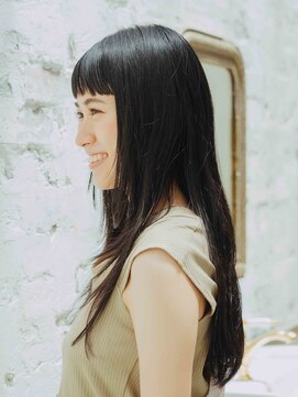 エイル 上大岡店(aile) 顔まわりレイヤーロングスタイル[上大岡/上大岡駅]