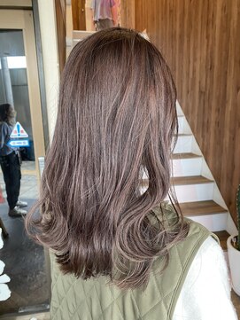 アヴァンス 天王寺店(AVANCE.) パープルアッシュ×透明感