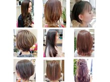 ヘアサロン キラキラ(Hair Salon KIRAKIRA)の雰囲気（輪郭、骨格調整カット☆デザインカラー、パーマ等でイメチェン☆）