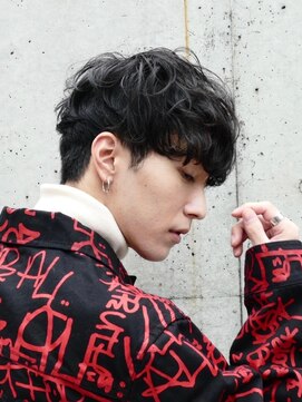 メンズヘアトーキョー 渋谷(MEN'S HAIR TOKYO) 無造作パーマ/フェザーマッシュ/ツーブロック