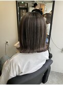 #ショコラアッシュ#ヘルシースタイル#ふんわりカール