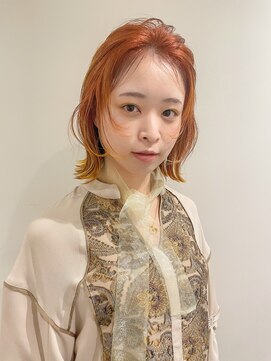 スニュウ(snuw) デザイン裾カラー