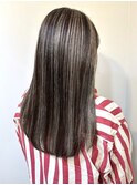 【Lilly渋谷】#スジ感ハイライト#ハイライト#アッシュグレー