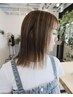 高濃度ケアストレート+トリートメント　￥19000