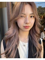 コレット ヘアー 大通(Colette hair)&nbsp;ハイトーンピンクベージュ .*。