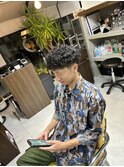 プードルパーマ/強め/ツイストスパイラルパーマ/メンズパーマ