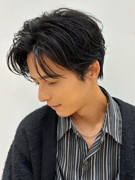 ツーダブルバイフィフス 茶屋町店(WW.. by fifth) ツイストスパイラルメンズマッシュツイストパーマツーブロック