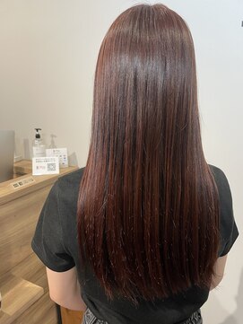 フラッグ(flag) red　brown☆