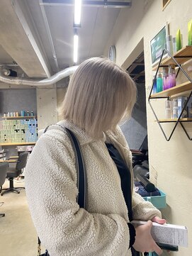 スオーノ(SUONO) ホワイトベージュ/ムラ直し/ケアブリーチ