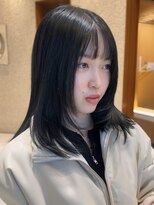 ピークアブー 原宿ハラカド(PEEK-A-BOO) ミディアムレイヤー/ハッシュカット/レイヤーカット/顔まわり