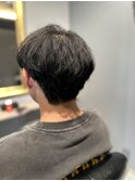 マッシュ波巻きパーマ