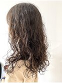 クセ毛さんには特にオススメ!◎ふわふわロングパーマ