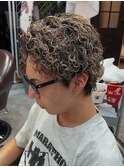 サーフカール スパイラルパーマ メンズパーマ