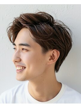 メンズ ルシードスタイル アウラ 松戸市五香(LUCIDO STYLE Aura) メンズスタイル【五香/メンズカット<理容室>/ブリーチ/眉毛】