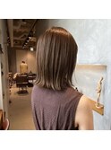 切りっぱなしボブ