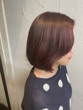 クオーレ(CUORE) ブリーチなしピンクブラウン