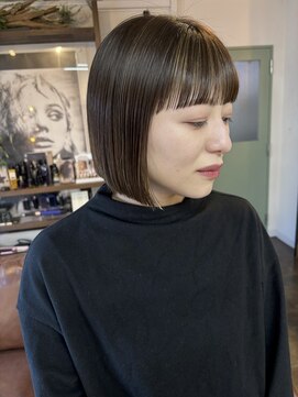 コレット ヘアー 大通(Colette hair) ボブ × 酸性ストレート .*。