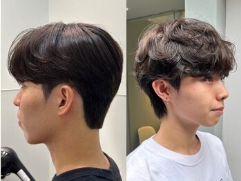 テールバイルシエル(TERRE by Le ciel)の写真/“ナチュラルなのにキマる”メンズヘア特化サロン！本場韓国のメンズスタイルを再現！