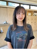 #エアタッチバレイヤージュ #顔まわりレイヤー