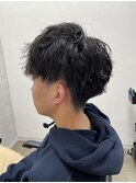 マッシュパーマ