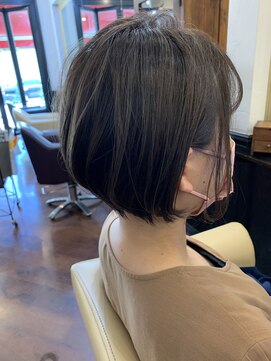 シャンプーボーイアネックス(SHAMPOO BOY Annex) 大人可愛いショートボブby ERINA