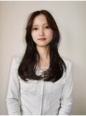 レイヤーカット・ブラウン