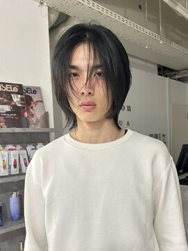 メゾンアクア 表参道(Maison ACQUA) =メンズボブ/スパイキーショート/シャドウパーマ／MEN’S HAIR