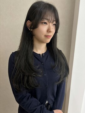 ミリ 奈良店(mm) オリーブ/グレージュ/暗髪/近鉄奈良/赤み消し/透明感カラー/奈良