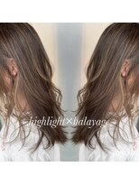 アンルーク ヘア(+1 unluke hair) [+1unluke]2025-SS/NEW-highlight×balayage