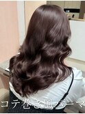 コテ巻き風パーマ/銀座パーマ/韓国風パーマ