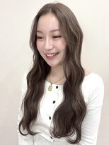 ビューシンサイバシ(VIEW SHINSAIBASHI)&nbsp;ロングレイヤーかきあげ前髪イメチェンミルクティー10代20代30代