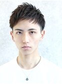 刈り上げ束感ショート