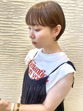 モリオ フロム ロンドン サッポロファクトリー店(morio FROM LONDON) 【morio】札幌ショートボブ　ハイトーン