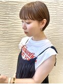【morio】札幌ショートボブ ハイトーン
