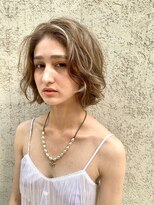 ネス(ness)&nbsp;ブリーチカラー/ハイライト/レイヤーカット/ダブルカラー