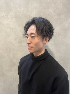 メンズサロン ルレイル(Men’s salon REIR) 束感センターパート