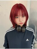 黒髪/クラゲヘアー/オリーブグレー/小顔/ココアベージュ/渋谷