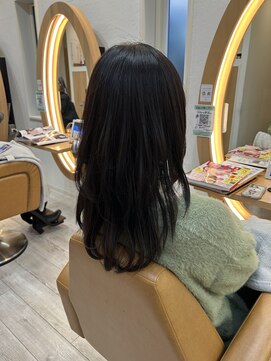 アドラーブル けやき通り店(adorable) 髪質改善アッシュベージュ透明感軽やか冬レイヤー大人可愛い