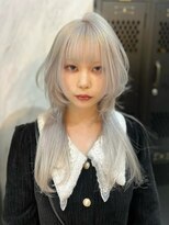 ヴァイス 渋谷店(VAICE)&nbsp;ホワイトシルバー/ロングウルフ