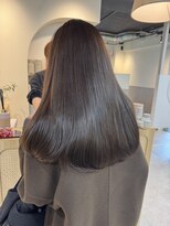 カラフクオカ 薬院駅前(Cara FUKUOKA)&nbsp;オリーブベージュ《★髪質改善うる艶水素カラー＋カット★》