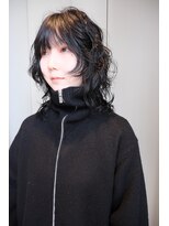 ノラギンザユー(NORA GINZA/U) レイヤーパーマレイヤーカット顔周りレイヤーくせ毛パーマ